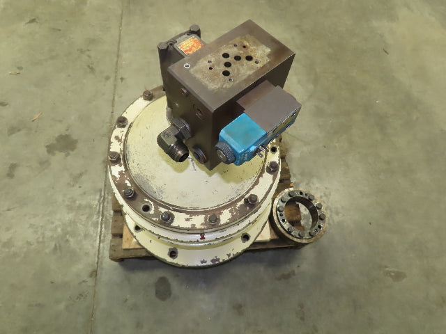 Sumitomo Cyclo UFNJGS 10-55 Vertical Inline Gear Reducer W/Hydraulic Drive Motor