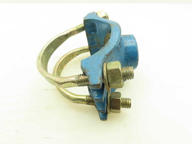 Smith-Blair 3/4IP 2.97-3.54 Double Bale Service Saddle 3" Pipe Clamp 3/4" LOT- 2