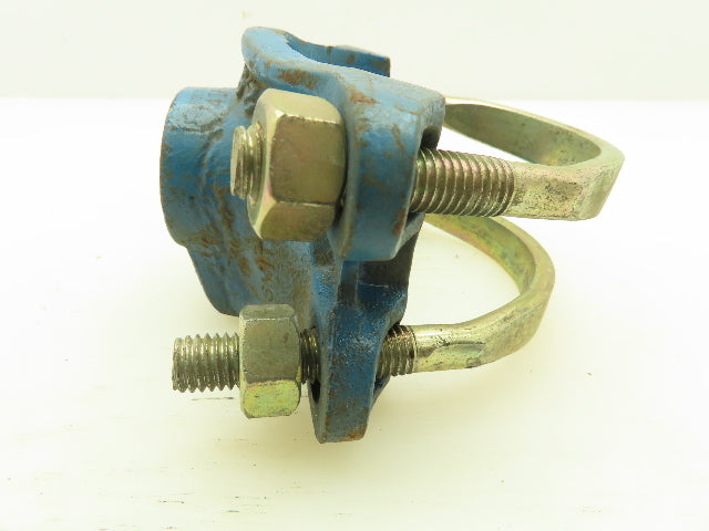 Smith-Blair 3/4IP 2.97-3.54 Double Bale Service Saddle 3" Pipe Clamp 3/4" LOT- 2