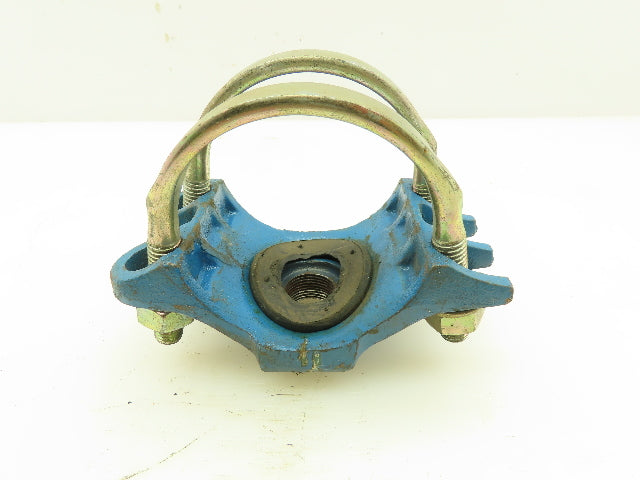 Smith-Blair 3/4IP 2.97-3.54 Double Bale Service Saddle 3" Pipe Clamp 3/4" LOT- 2