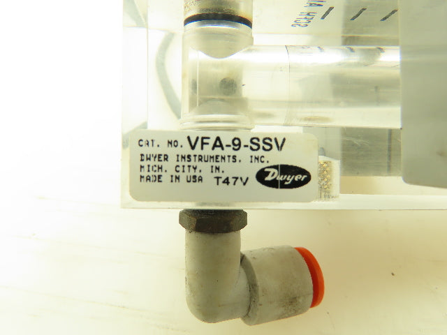 Dwyer VASP-1 Series VASP VisiFloat Flowmeter Flowswitch with Power Converter Pak