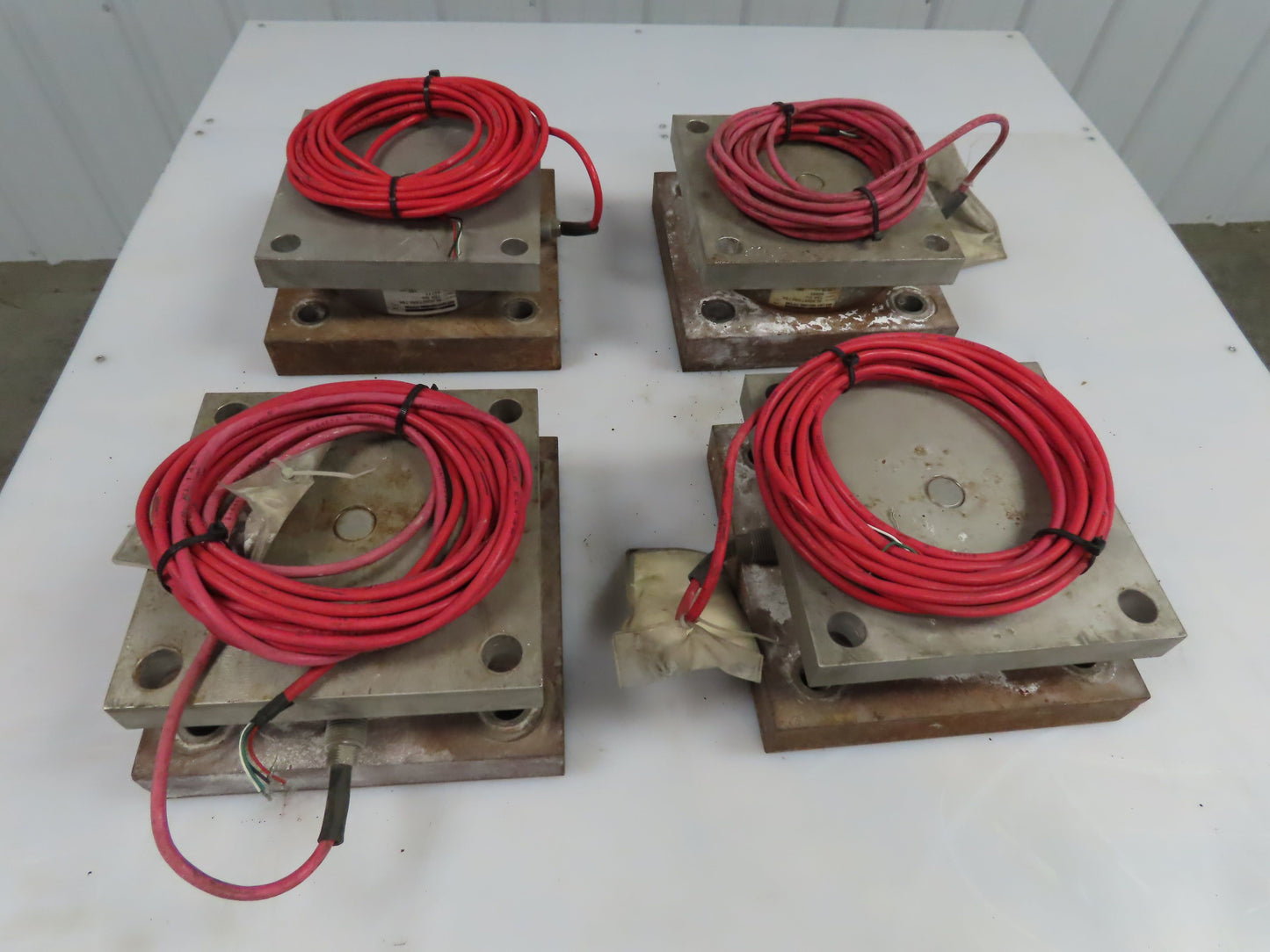 Rice Lake Weighing Systems RL9000TWM-75K Load Cell, 75,000 LB, Set of 4