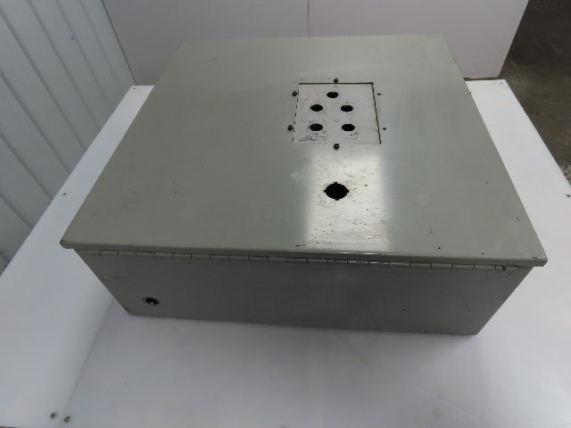 Wiegmann B242409CH Electrical Enclosure w/ Backplate 24x24x9"