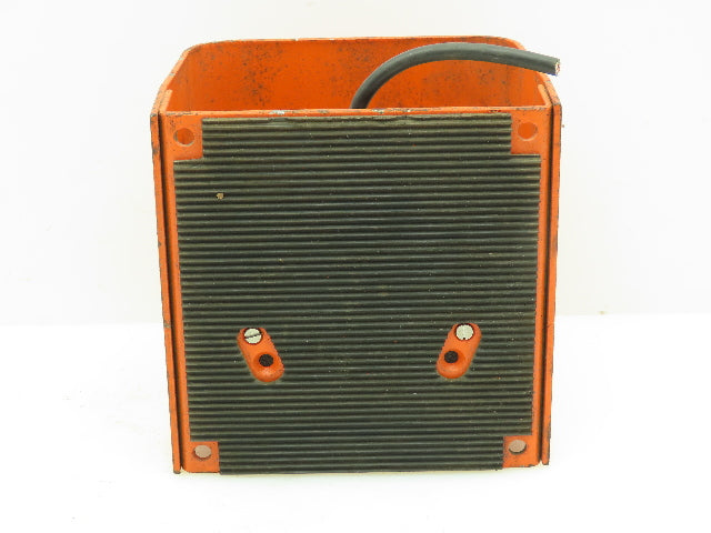 White Brand Heavy Duty Steel Guard Foot Switch w/Elec White Brand Foot Control