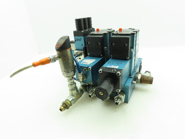 MAC MPP63A-0170 Multi-Pressure Pak Pneumatic Solenoid Air Valve Block 0-150 PSI