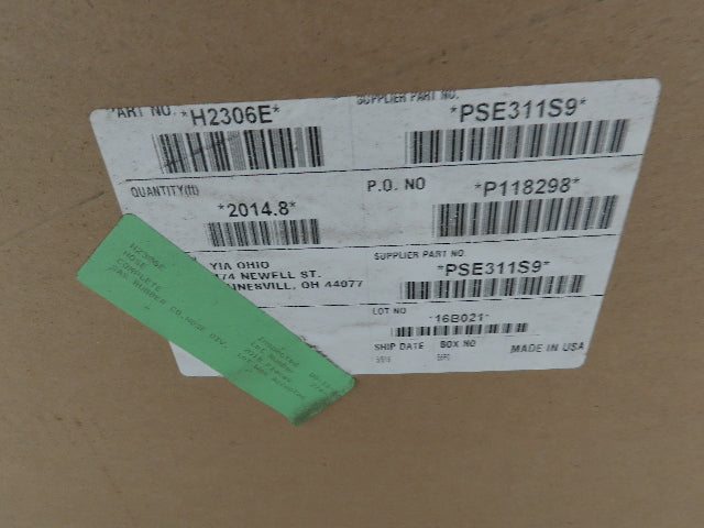 Yokohama PSE311S9 Automotive Power Steering Hose 3/8" ID Low Expansion, 50 Feet