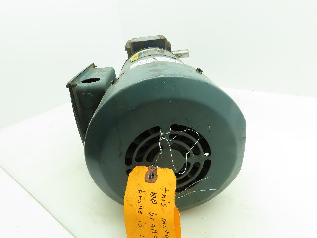 Baldor VBM3546-S Gearmotor Grove Gear 15:1 Reducer 116rpm 1Hp 460V 3PH 56C RH