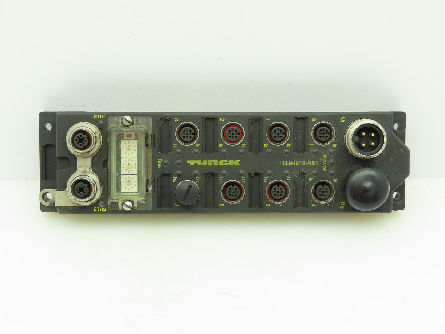Turck FGEN-IM16-4001 Compact Multi-Protocol I/O Module For Ethernet