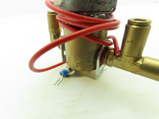 ASCO X8262D2213701 Brass Solenoid Valve 250PSI 1/4" NPT 120V