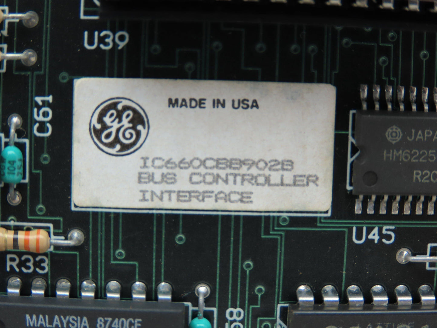 General Electric IC660CBB902B GE Fanuc Ser 6 Bus Controller Interface Module PLC