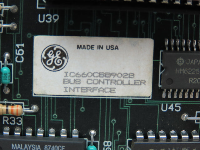 General Electric IC660CBB902B GE Fanuc Ser 6 Bus Controller Interface Module PLC