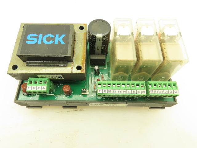 Sick LCU-AM 7022760 Electronic Relay Base Power Supply 240VAC 24VDC 10-Amps