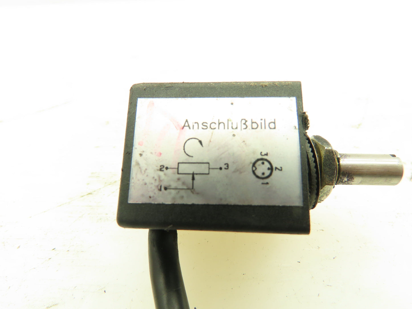 Megatron 1710 IP/6749 Potentiometer R1k +5% Lin +0,25% Schutzgrad IP 67 9804