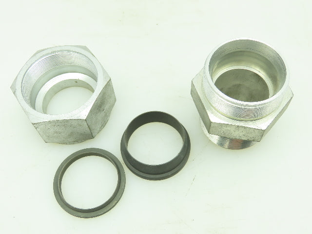 Swagelok Steel Compression Straight Male Connector 1-1/2" Tube x 1-1/2" NPT