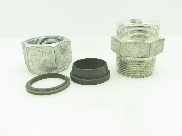 Swagelok Steel Compression Straight Male Connector 1-1/2" Tube x 1-1/2" NPT