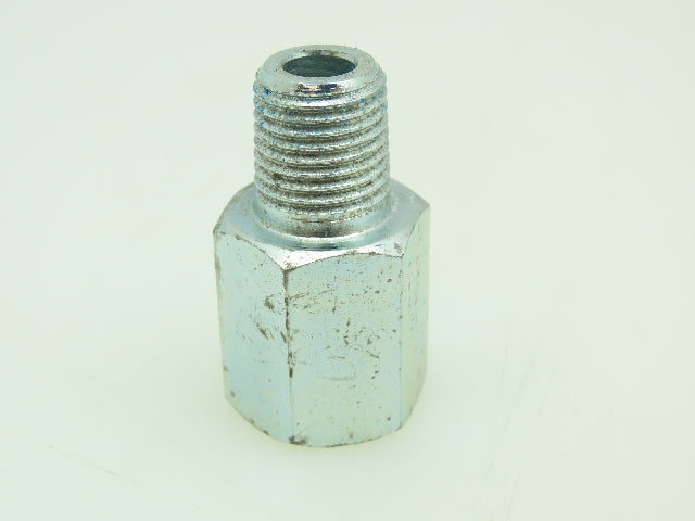 Steel Straight Threaded Pipe Adapter 1/4" x 1/4" NPT Female to Male LOT OF 10