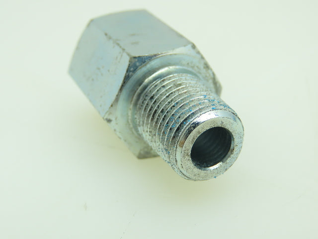 Steel Straight Threaded Pipe Adapter 1/4" x 1/4" NPT Female to Male LOT OF 10