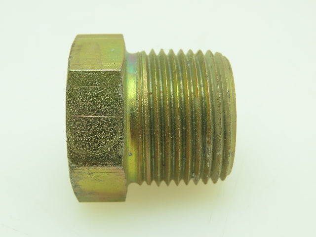 Parker Steel Pipe Thread Reducer Fitting 3/4" Male x 1/8" Female NPT Lot of 12