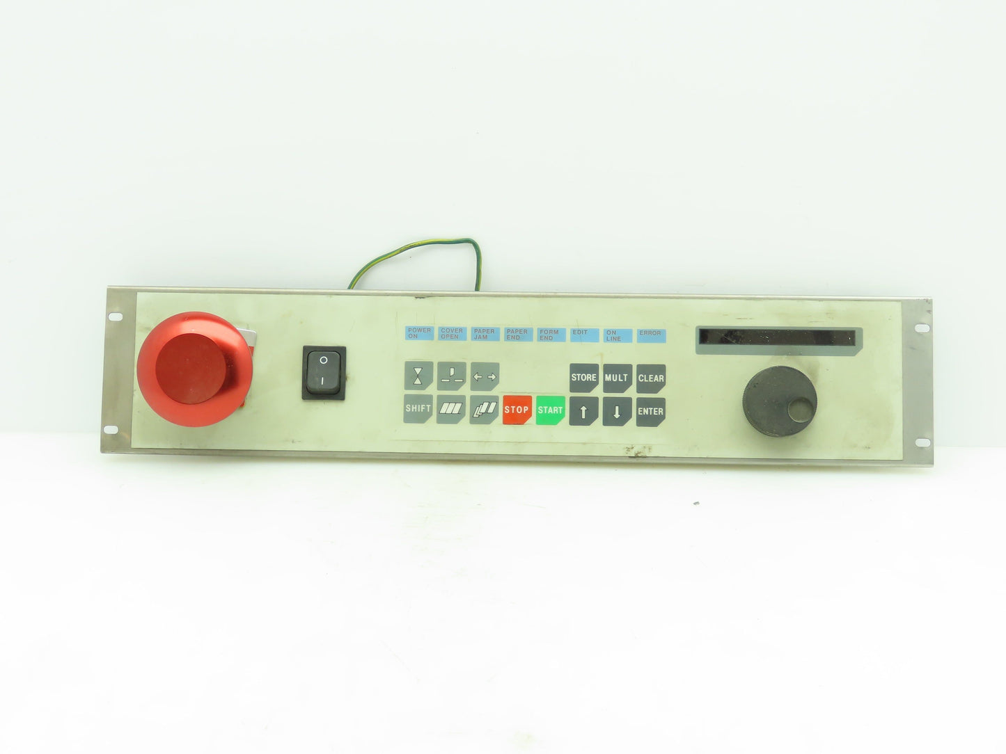 Bell and Howell CS-538-000C L.S. Control Panel Complete 7002061 SS Backplate