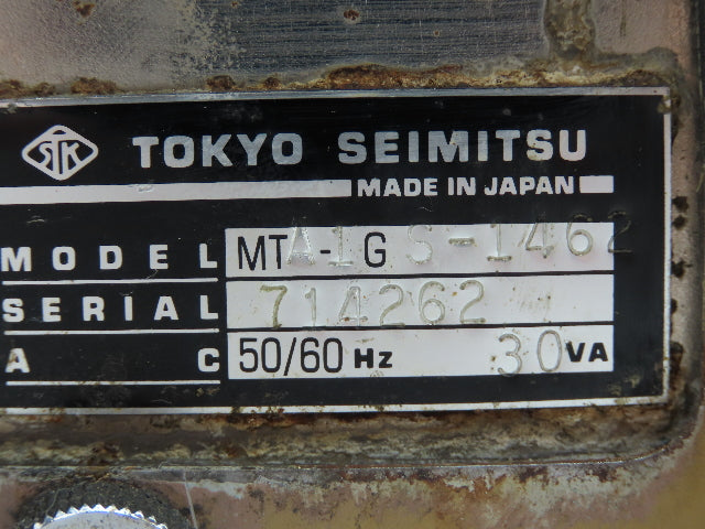 Tokyo Seimitsu MTA1GS1462 Multi-Selector Gage Head A 4 Selector 100VAC