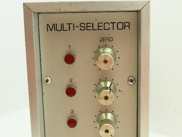Tokyo Seimitsu MTA1GS1462 Multi-Selector Gage Head A 4 Selector 100VAC