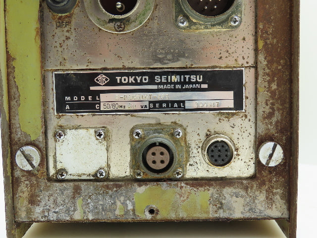 Tokyo Seimitsu E-PA0510T-2PS Pulcom-T Controller 100VAC Input Module