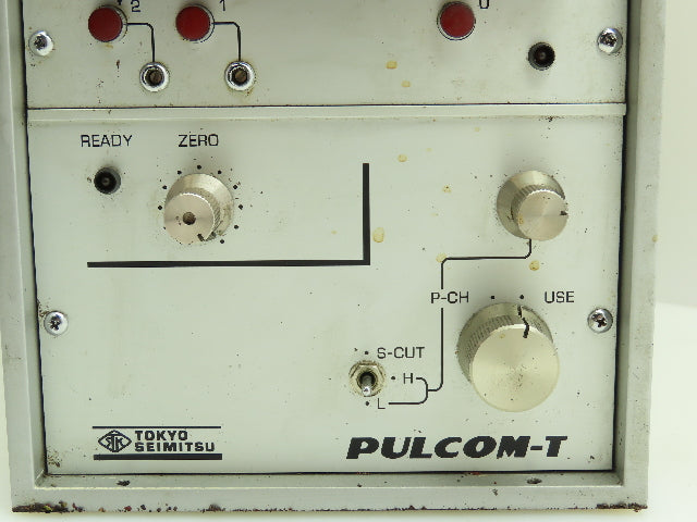 Tokyo Seimitsu E-PA0510T-2PS Pulcom-T Controller 100VAC Input Module