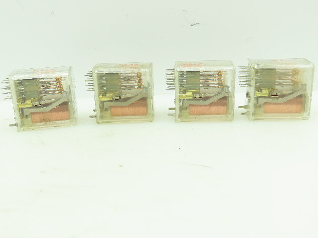 Potter & Brumfield R10-E2X4-V700 Relay 24VDC 5Amp @ 28VDC LOT of 4