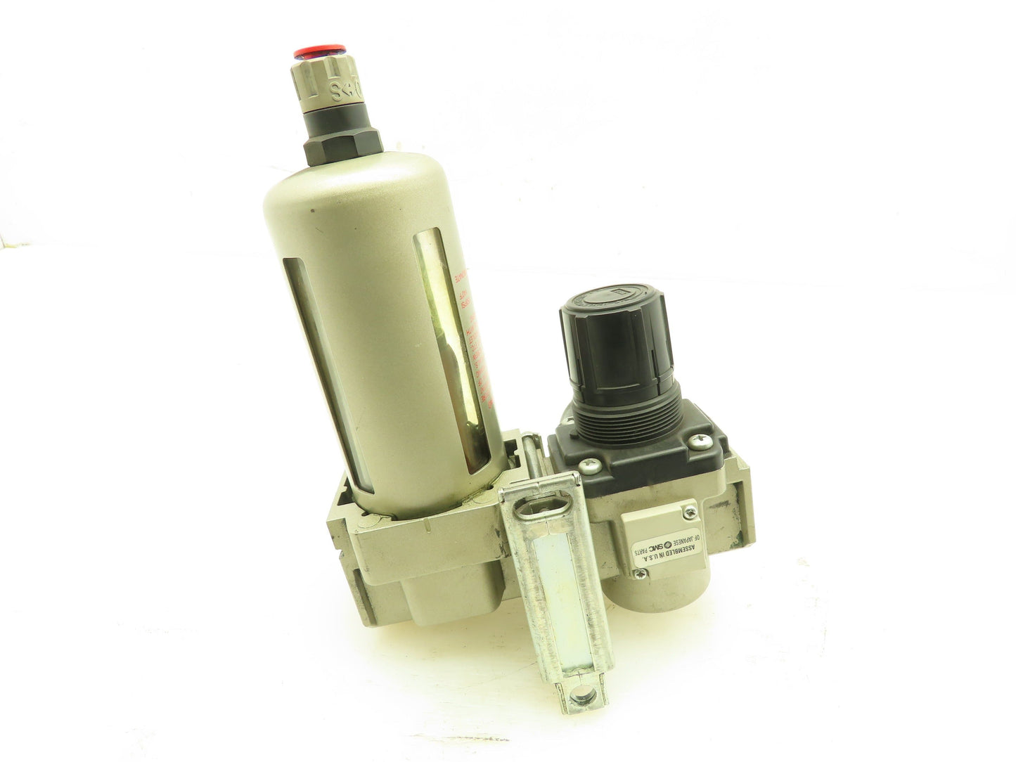 SMC AFM40-N06C-Z Pneumatic Mist Separator & AR40-N06-Z Regulator 125PSI 1/2"NPT