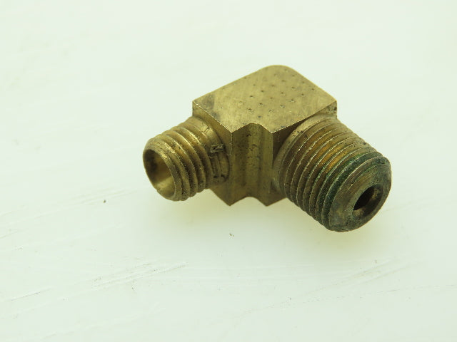 Brass Compression 90° Male Elbow Connector 1/8" Tube x 1/8" NPT Lot of 18
