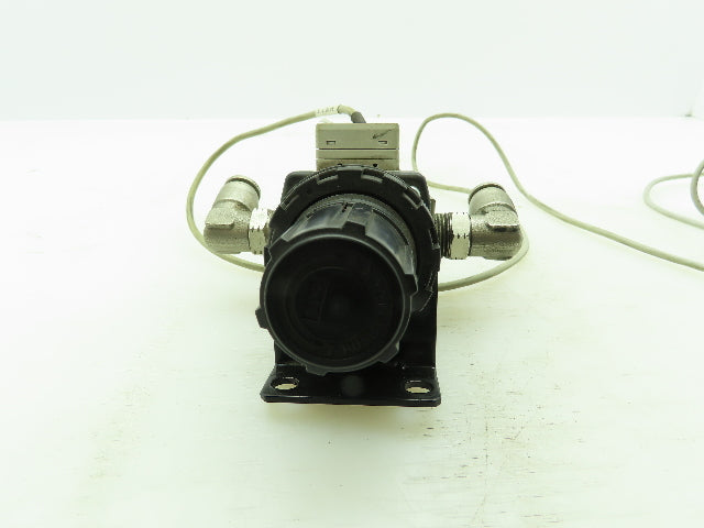 SMC ISE35-N-65-P Air Pressure Regulator Pneumatic Adjustable W/ Gauge Display