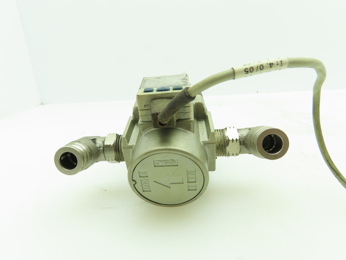 SMC ISE35-N-65-P Air Pressure Regulator Pneumatic Adjustable W/ Gauge Display