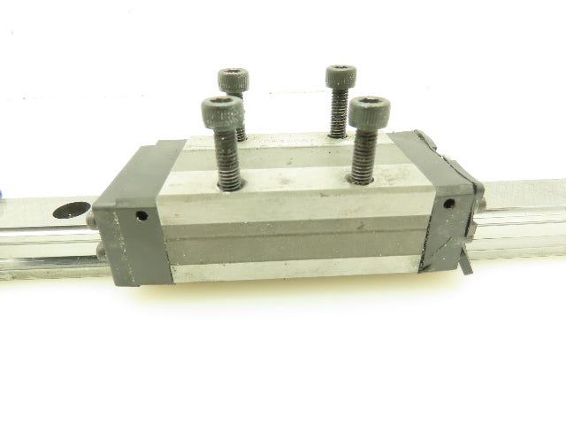 THK SHS25 Ball Bearing Carriages On 35-1/2" Linear Guide Rail YDF15007