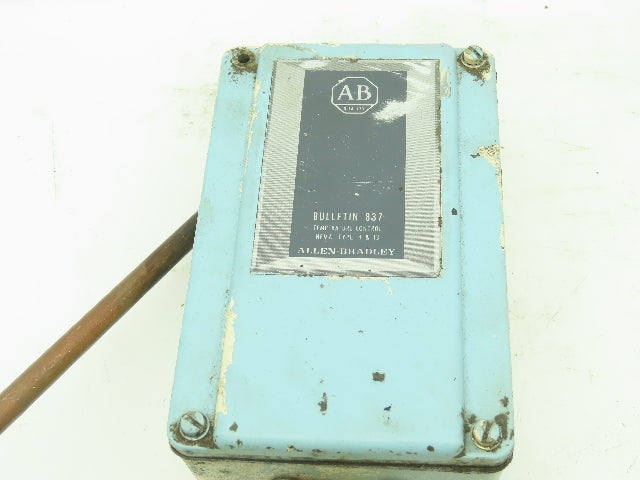 Allen-Bradley 837-A4JX706 Temperature Control Temp Controller 60-190° F Ser A