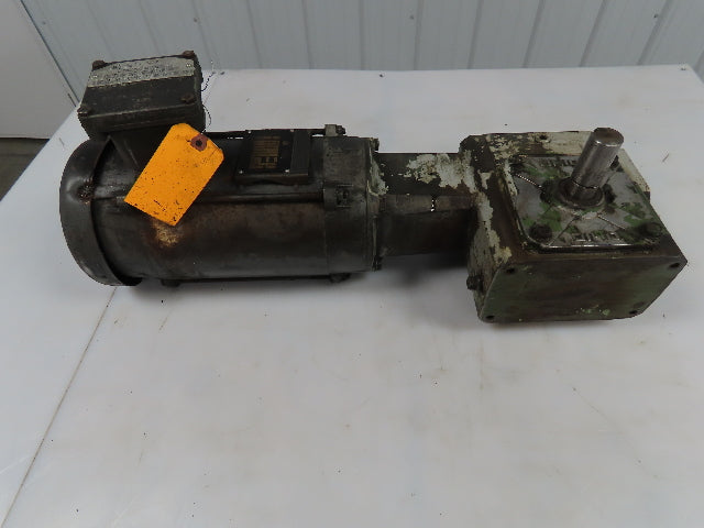 Ohio VM7037T Gear Reducer 20:1 Ratio RH 2Hp 3Ph 480V Electric Motor Haz. Loc.