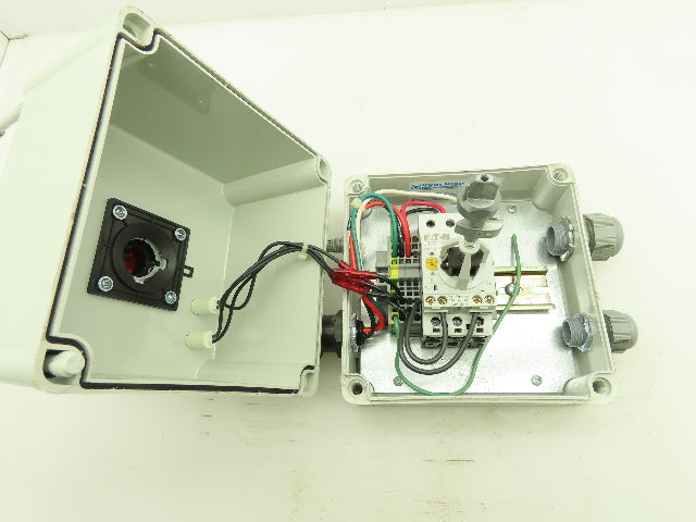Vynckier Manual Motor Starter Protector Rotary Disconnect Switch Enclosure 7x7x6