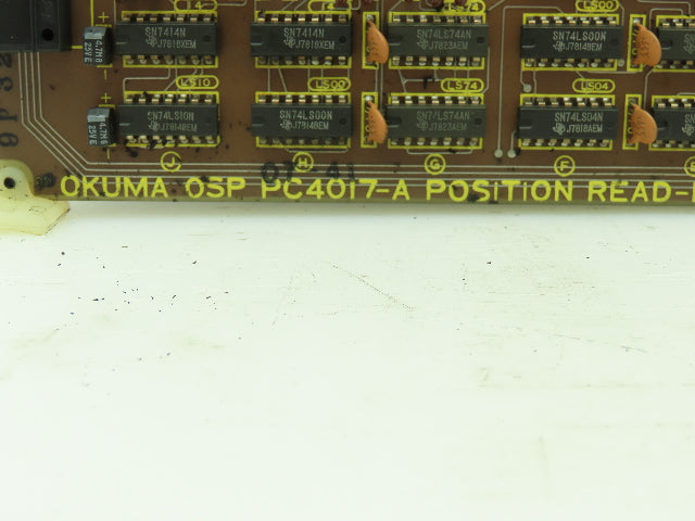 Okuma PC4017-A E4806-045-013-A OSP Position Read-H Feed-P PTR Circuit Board