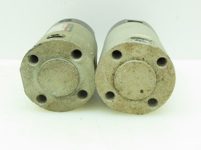 SMC NCGTN50 Pneumatic Double Acting Air Cylinder 2"Bore 0.5"Stroke LOT OF 2
