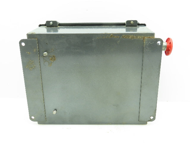 Hoffman A-1210CH/SPL Electrical Enclosure 12"x10"x5" w/Two 4 Amp Motor Starters