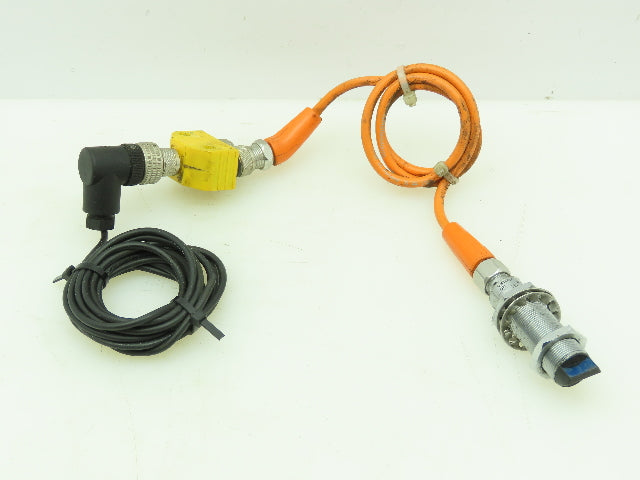 Automation Direct C18BAP2E Photoelectric Sensor 10-36VDC With Cable and Splitter