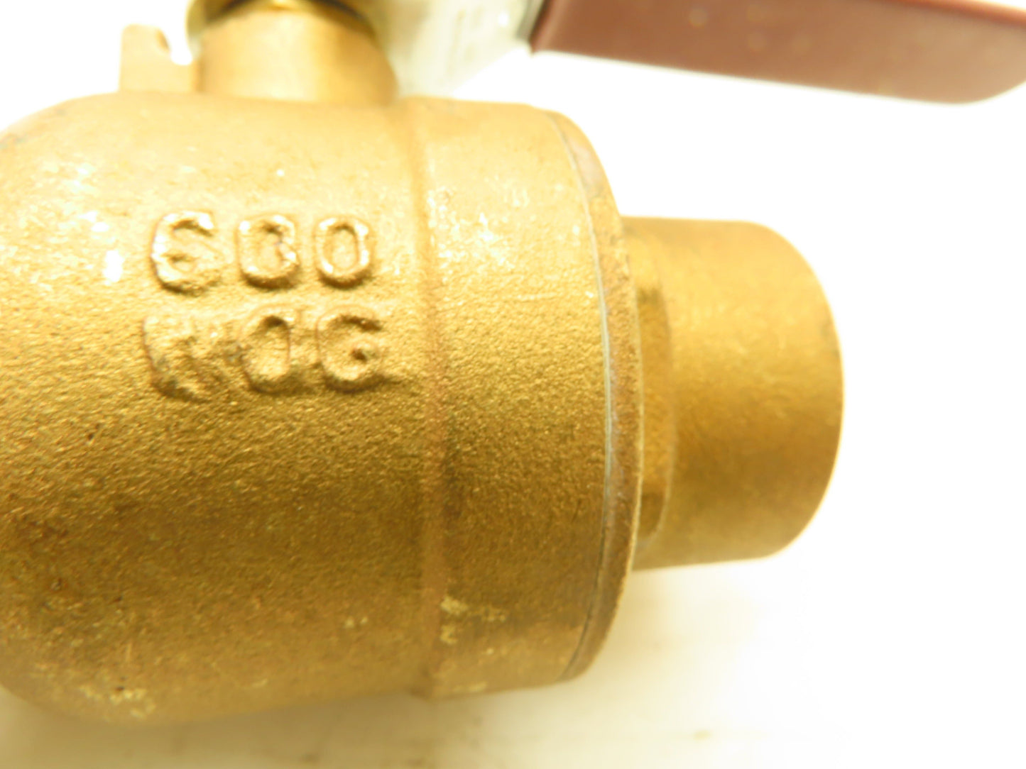 Crane 1-1/2" Brass Ball Valve Solder Sweat Ends 600 WOG Full Port
