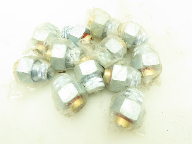 WATTS Dielectric Union 1/2" FIP Thread x 1/2" Copper Solder LOT OF 12