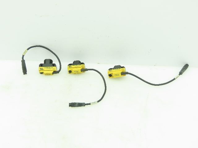 Banner QS18VP6DQ Photo-Electric Sensor 450mm Diffuse Range 10-30VDC LOT OF 3