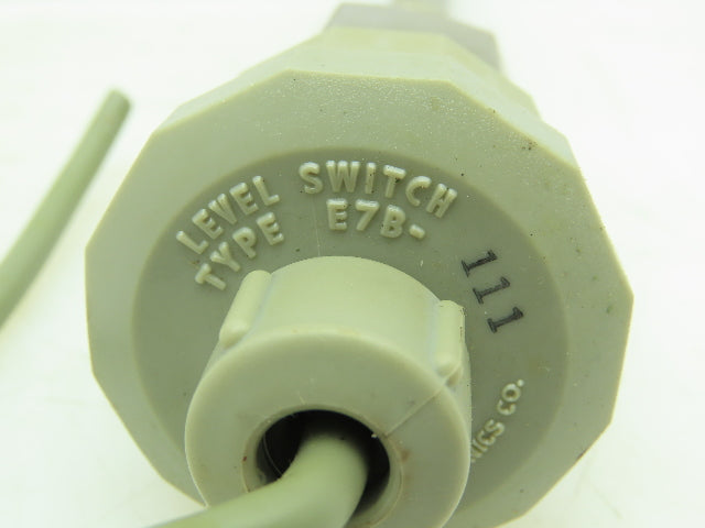 Omron E7B-111 Level Switch Level Control 1" NPT Stainless Steel Hydraulic Probe