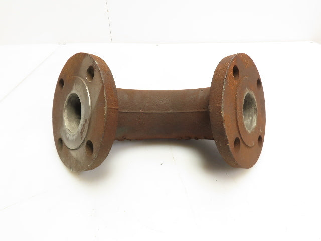2" Cast Steel 90° Elbow #150 Flange Pipe Fitting 4-Bolt