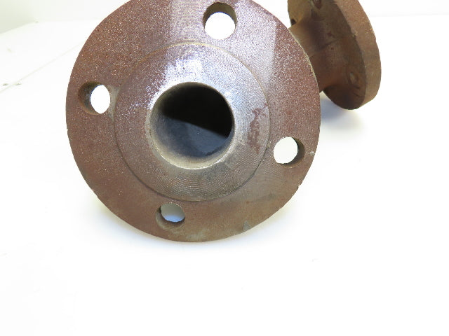 2" Cast Steel 90° Elbow #150 Flange Pipe Fitting 4-Bolt
