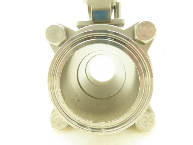 VNE 139GH1 2" 1000WOG Stainless Sanitary Tri-clamp Ball Valve DN50