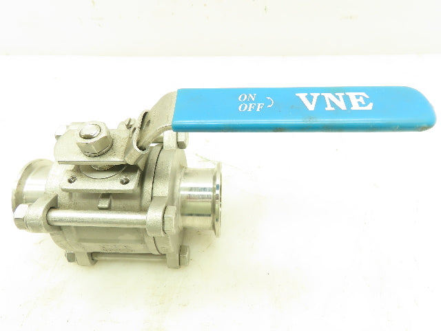 VNE 139GH1 2" 1000WOG Stainless Sanitary Tri-clamp Ball Valve DN50
