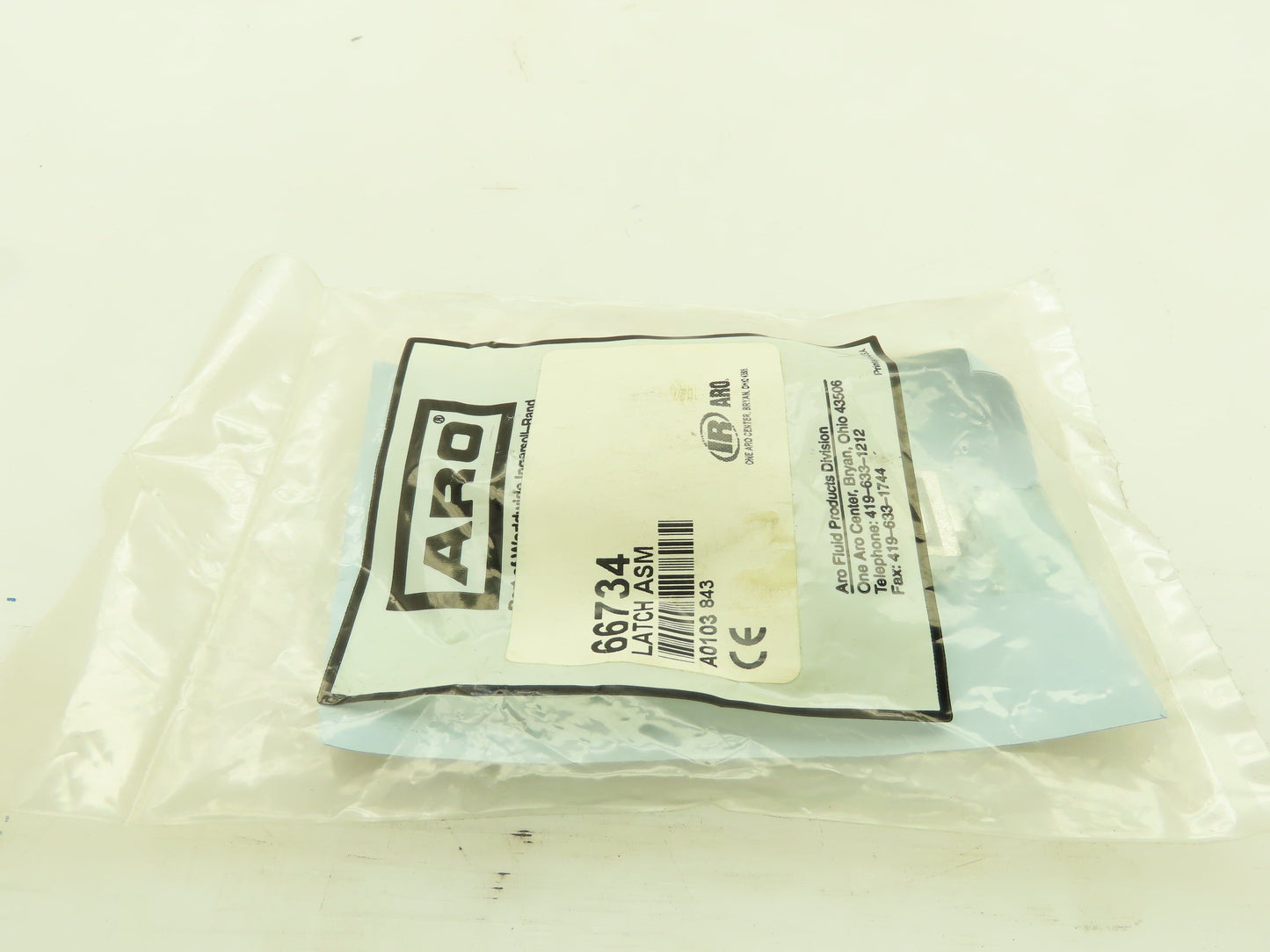 Ingersoll Rand 66734 Aro Latch Assembly For Piston Pump A0103843