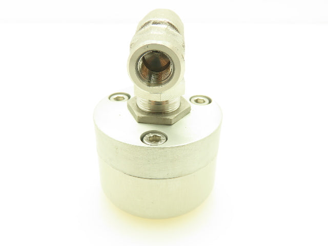 Parker 2F-V4L0-11AD-SS Series Pneumatic Inline Needle Valve 316 SS Air 1/8" Port